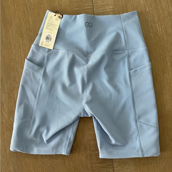 NWT CALIA Bike Short Sz M Blue Cove - Picture 2 of 3